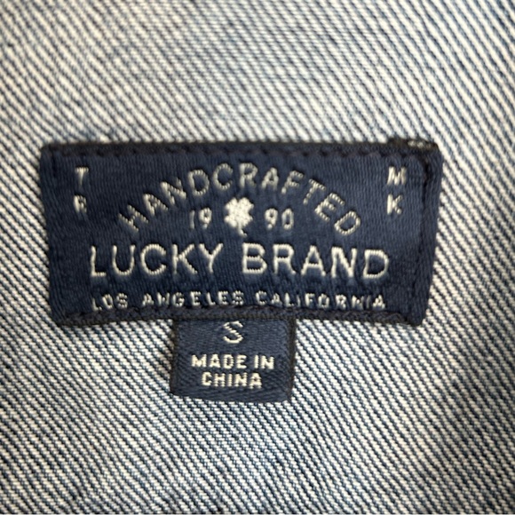 Lucky Brand Tomboy Trucker Jean Jacket - Picture 3 of 10